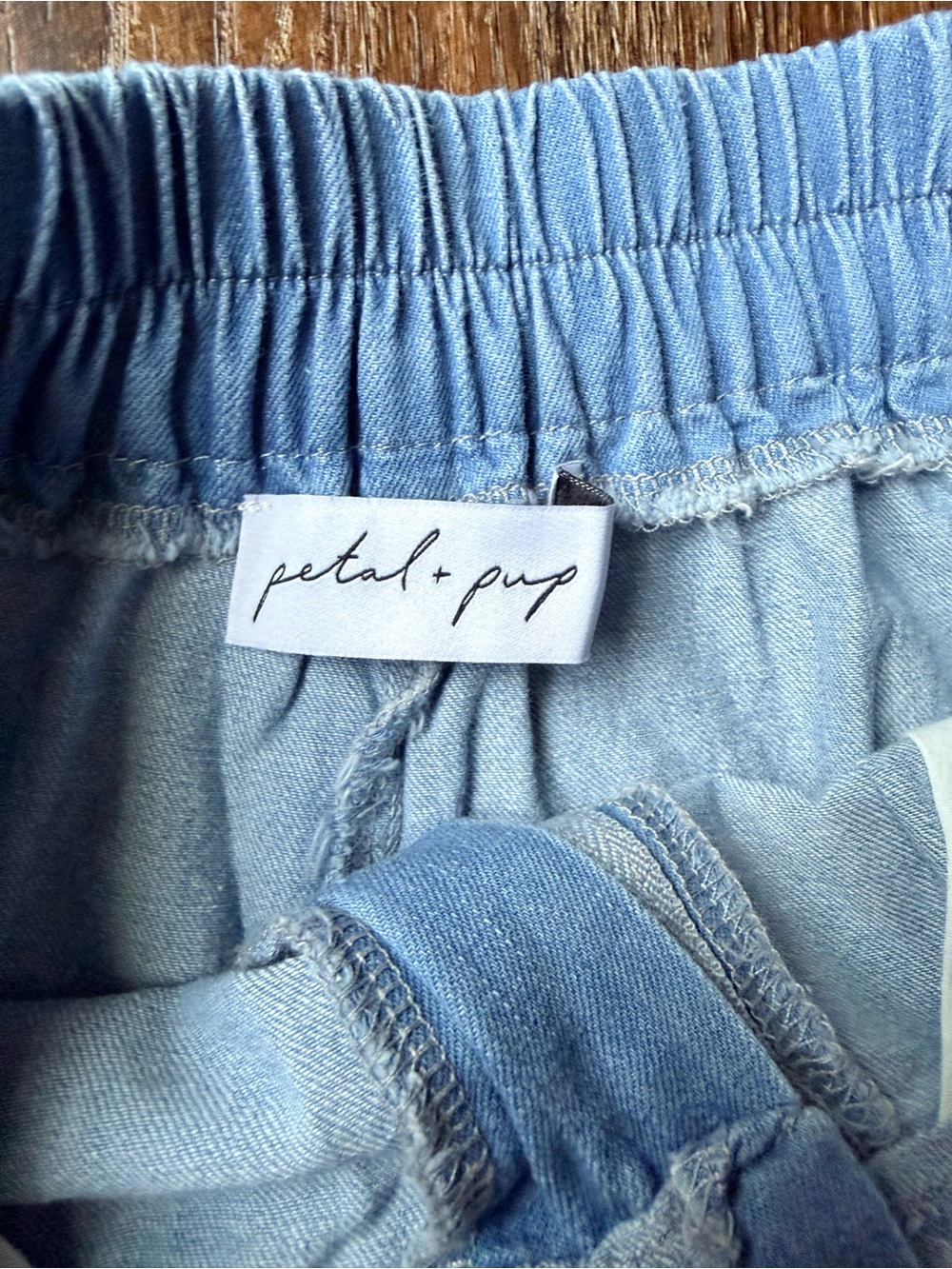 New without tags !Women’s Light Blue High-Waist Pleated Shorts - Picture 2 of 5